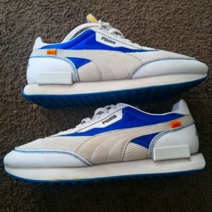 Pumas white castle sneakers